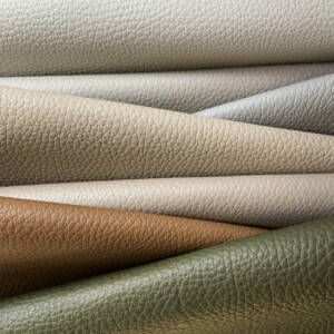 Cortina Leathers "Bavaria" upholster leather from Germany in many lovely neutral browns, beiges and greens.