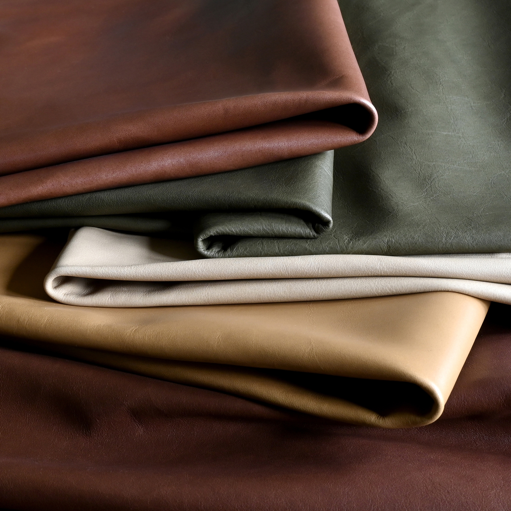 Cortina Leathers Linden pure aniline collection hero photo